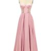 Festa ZAPAKA | Blush Beaded Sweetheart Longo Vestido De Baile