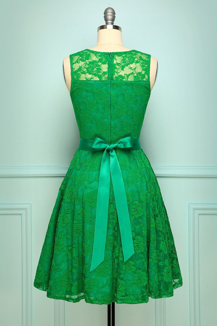 Festa ZAPAKA | Vestido De Renda Verde